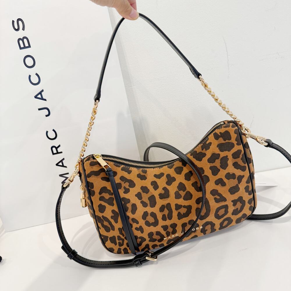 MARC JACOBS 4F6HSH002H01 Large Drifter Crossbody Bag LEOPARD MULTI $528